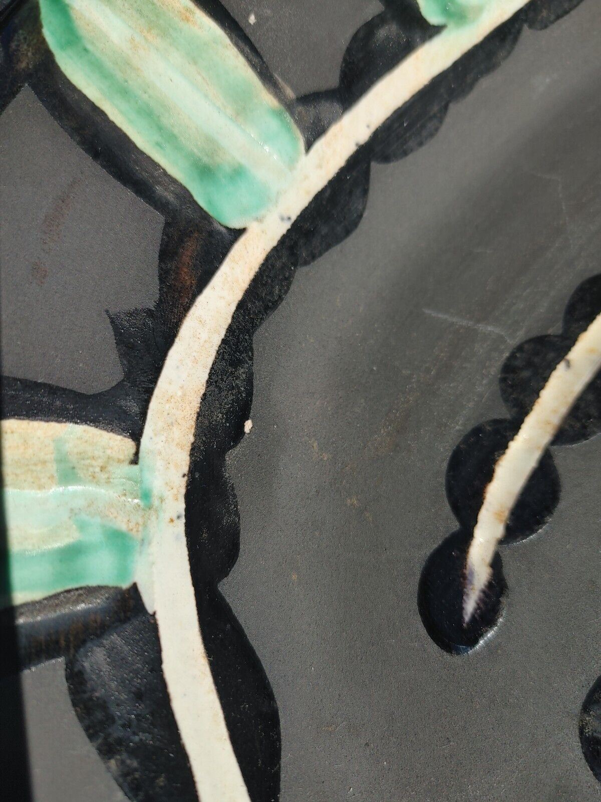 Pablo Picasso, Visage gris (Grey Face), Madoura 1953 A.R. 206 - ** Read **