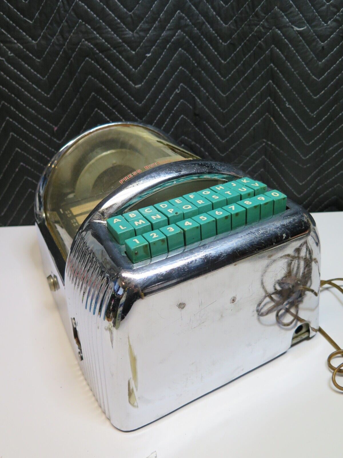 Wurlitzer 5250 Jukebox Wallbox 200 Plays For Restoration