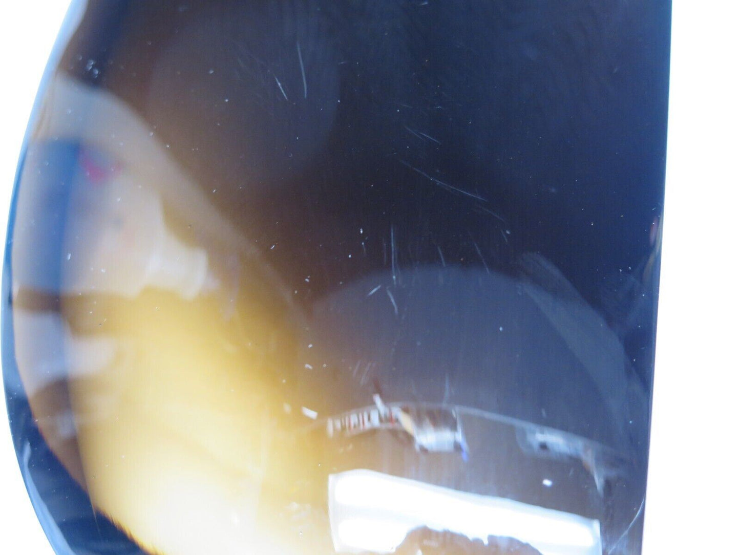 Vintage EXBOR Art Glass FISH Sculpture Hand Blown Bohemian Czech Smoked Glass