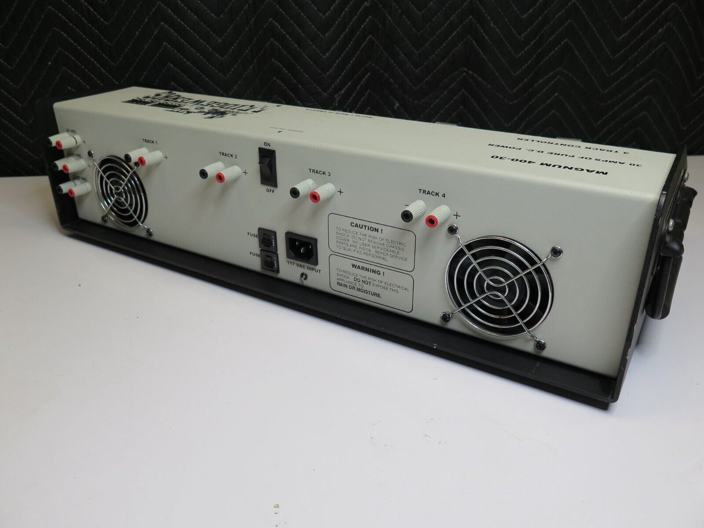 Bridgewerks Magnum 400-30 Amps, 4 track controller Transformer - New Slide Pots