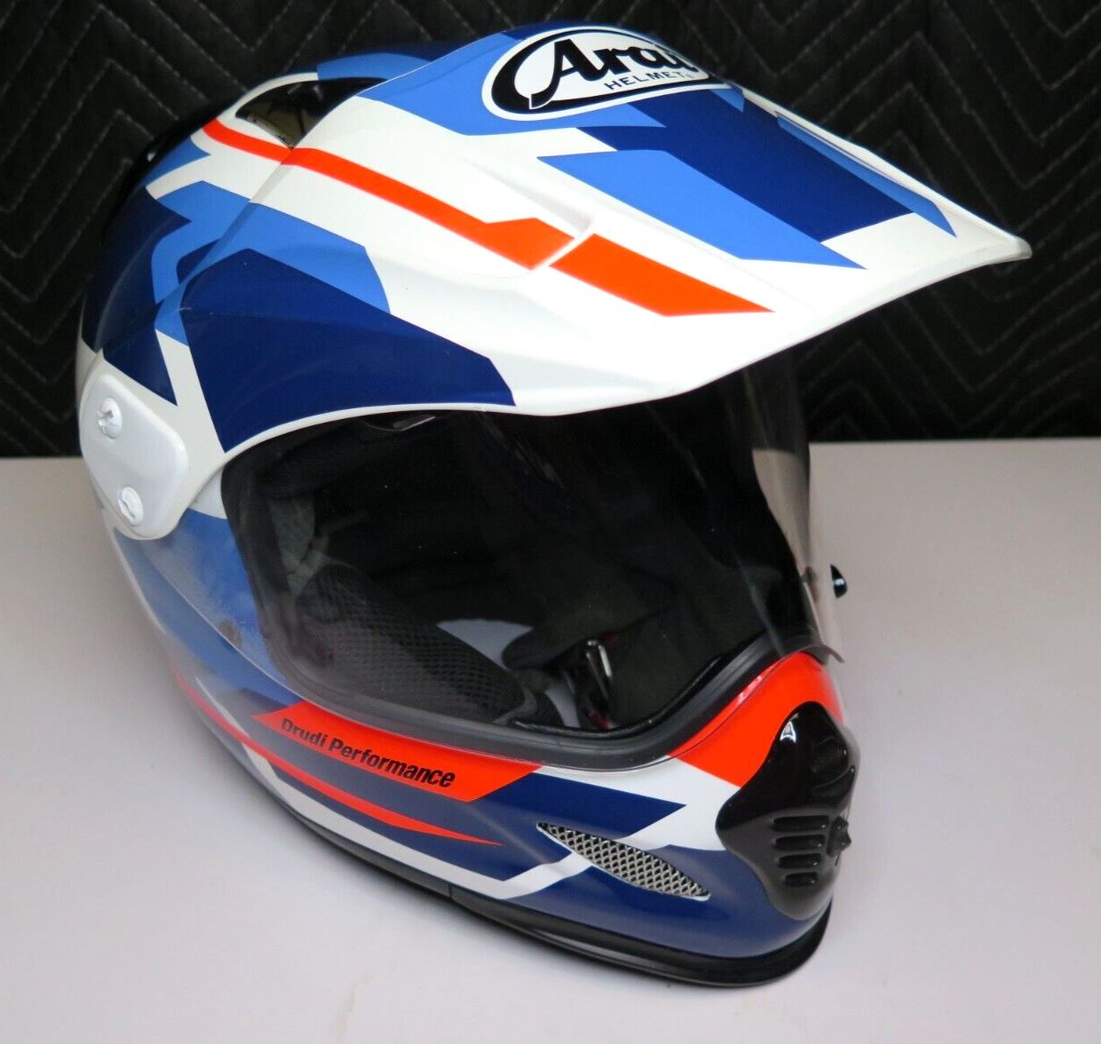 arai xd4 drudi Arai Motorcycle Helmet XD-4 L DEPART WHITE/BLUE