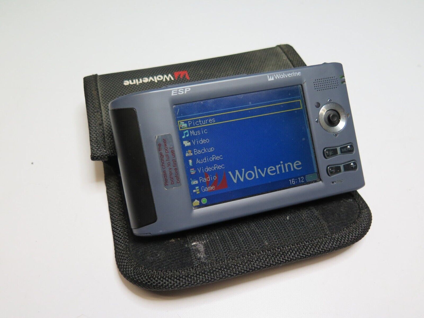 Wolverine Data ESP 100GB portable storage and media player