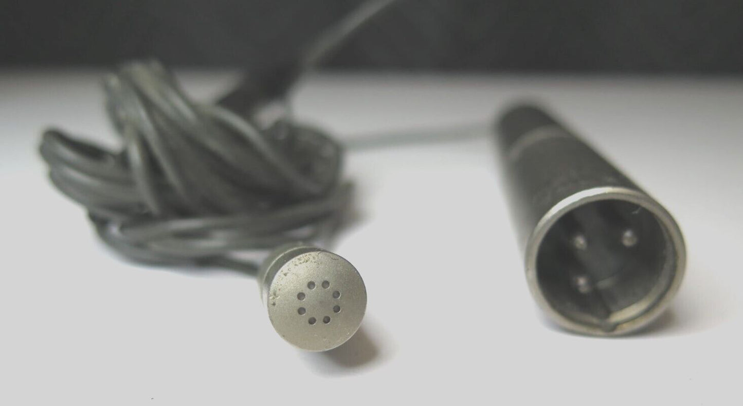 Vintage Sony ECM-50 Omni Lavalier Condenser Microphone *Secret Weapon *James Ta