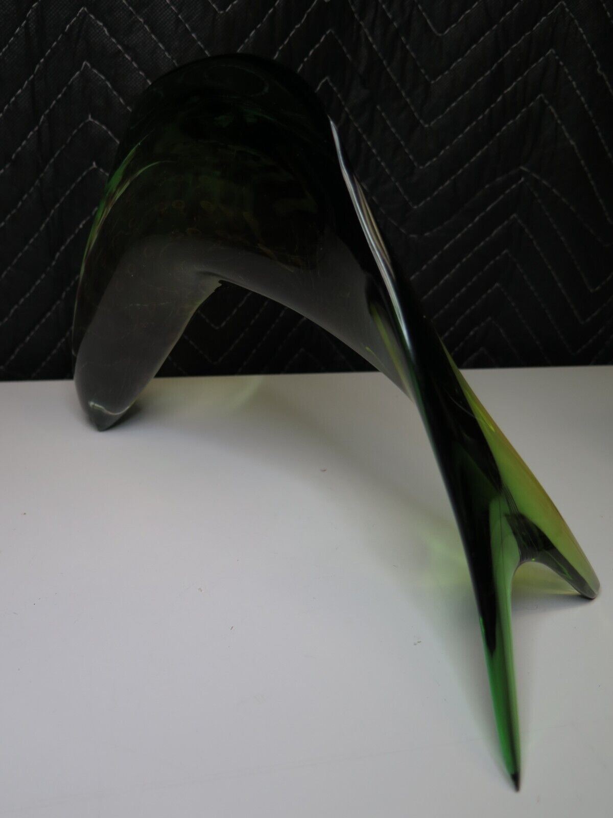 Glass Fish Sculpture J Rozinek & S Honzik Czechoslovakia Vintage EXBOR