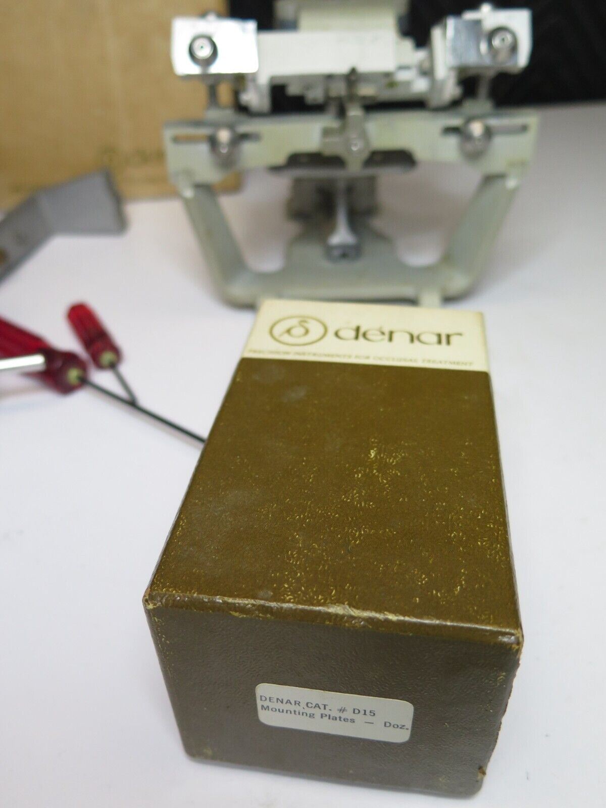 DENAR D4-A DENTAL ARCON ARTICULATOR & Extras - Occlusal Treatment