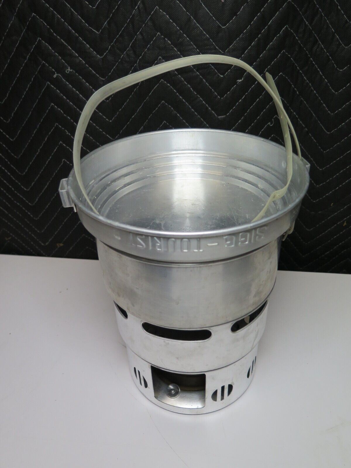 Vintage SEVA 123 Backpacking Camp Stove w/ Sigg Tourist Cookset