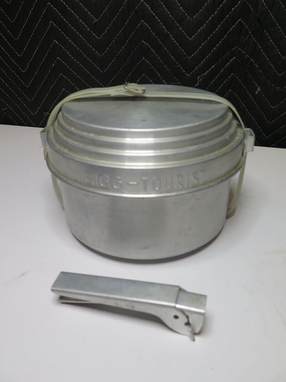 Vintage SEVA 123 Backpacking Camp Stove w/ Sigg Tourist Cookset