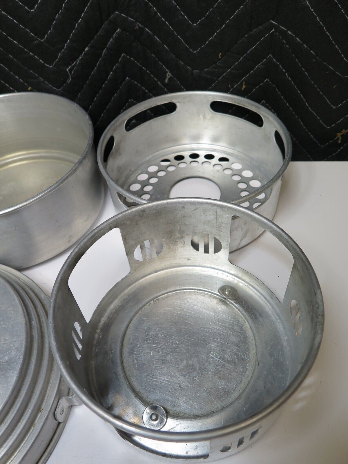 Vintage SEVA 123 Backpacking Camp Stove w/ Sigg Tourist Cookset