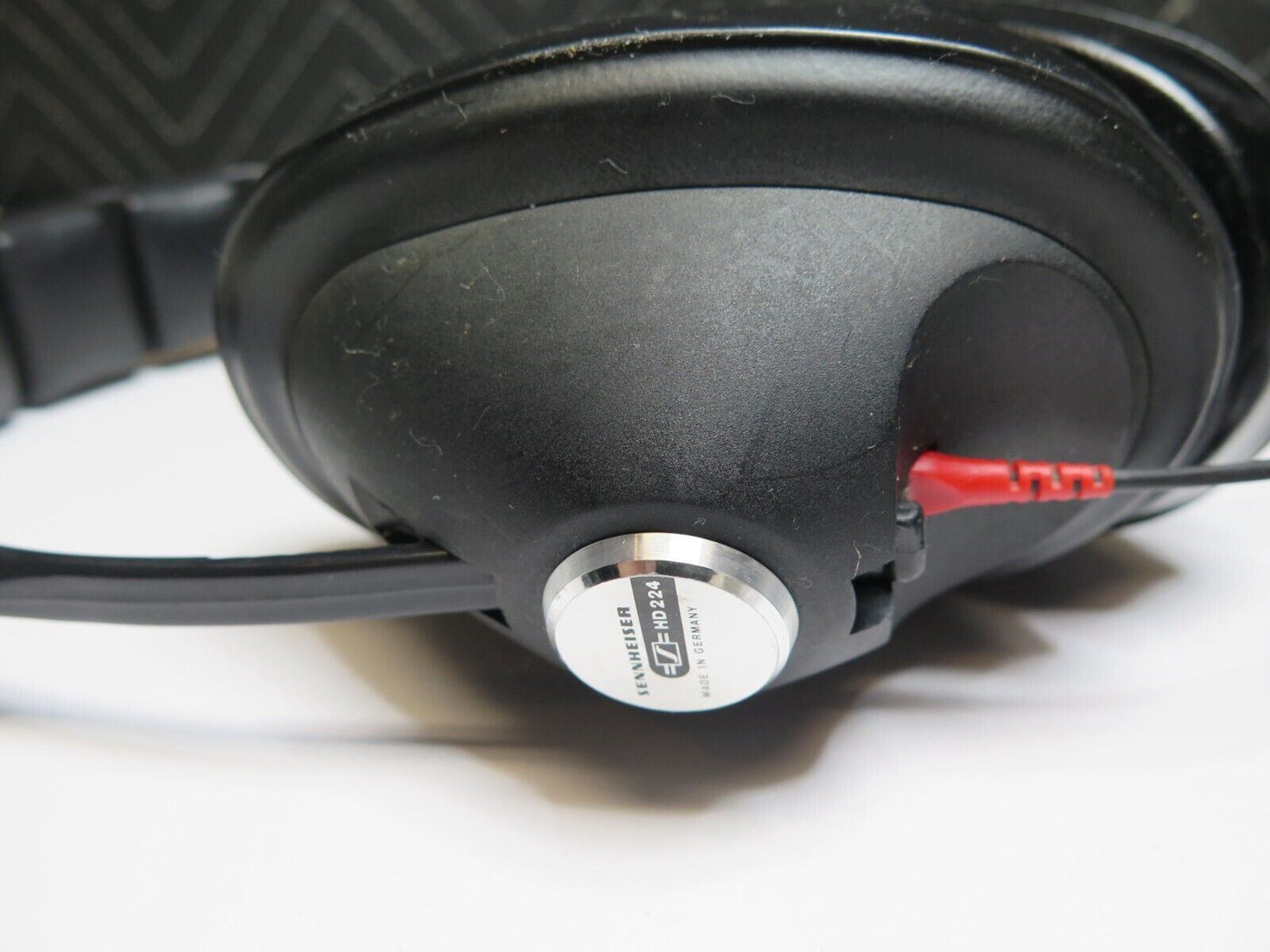 Vintage Sennheiser HD 224 Black Wired HiFi Monitor Stereo LII Studio Headphones