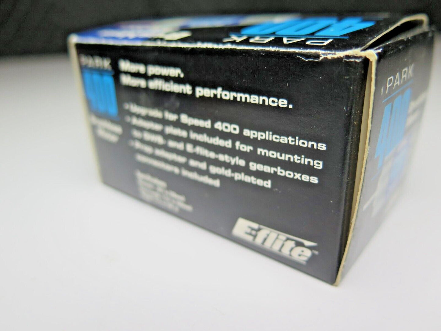 E-Flite EFLM1105 Park 400 Brushless Motor 3700KV W/ Adapter Ring, No Pinion Gear