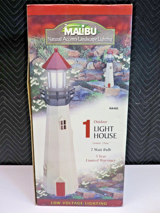 RARE Intermatic MALIBU Outdoor Light House - LANDSCAPE LIGHT - 30" Tall
