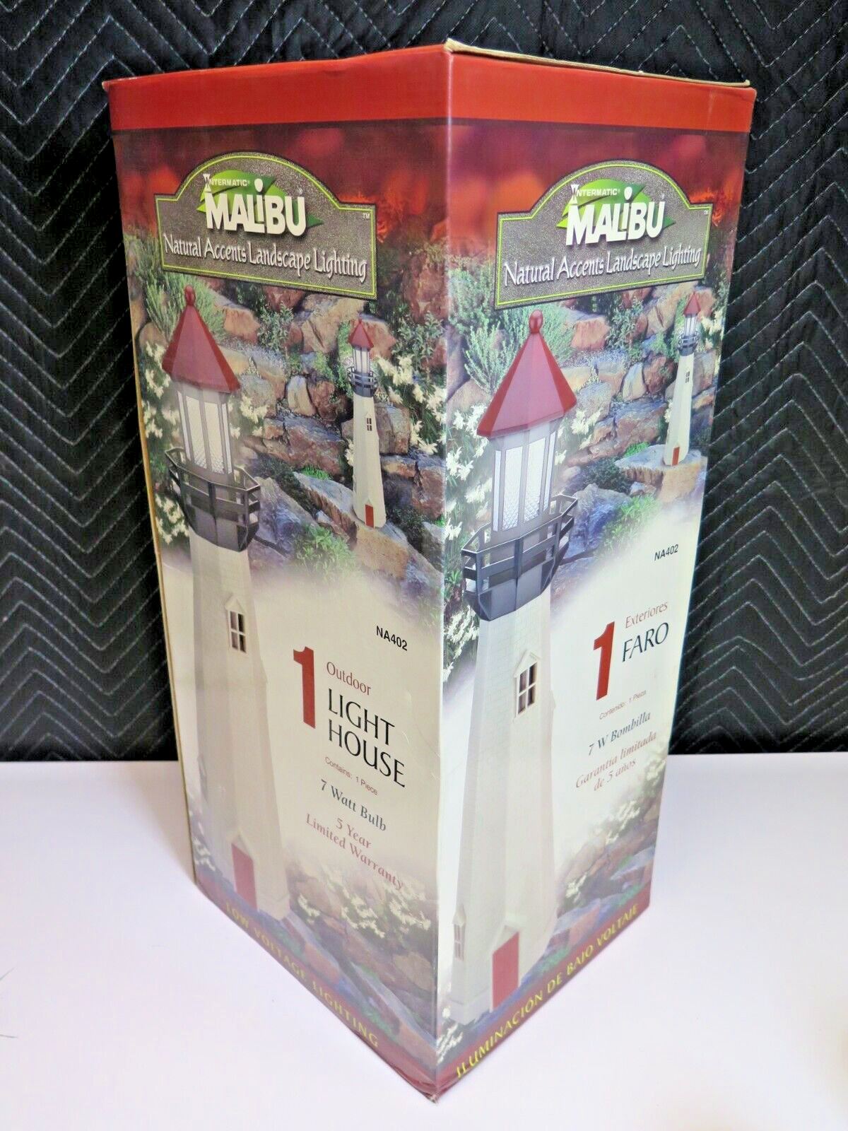 RARE Intermatic MALIBU Outdoor Light House - LANDSCAPE LIGHT - 30" Tall