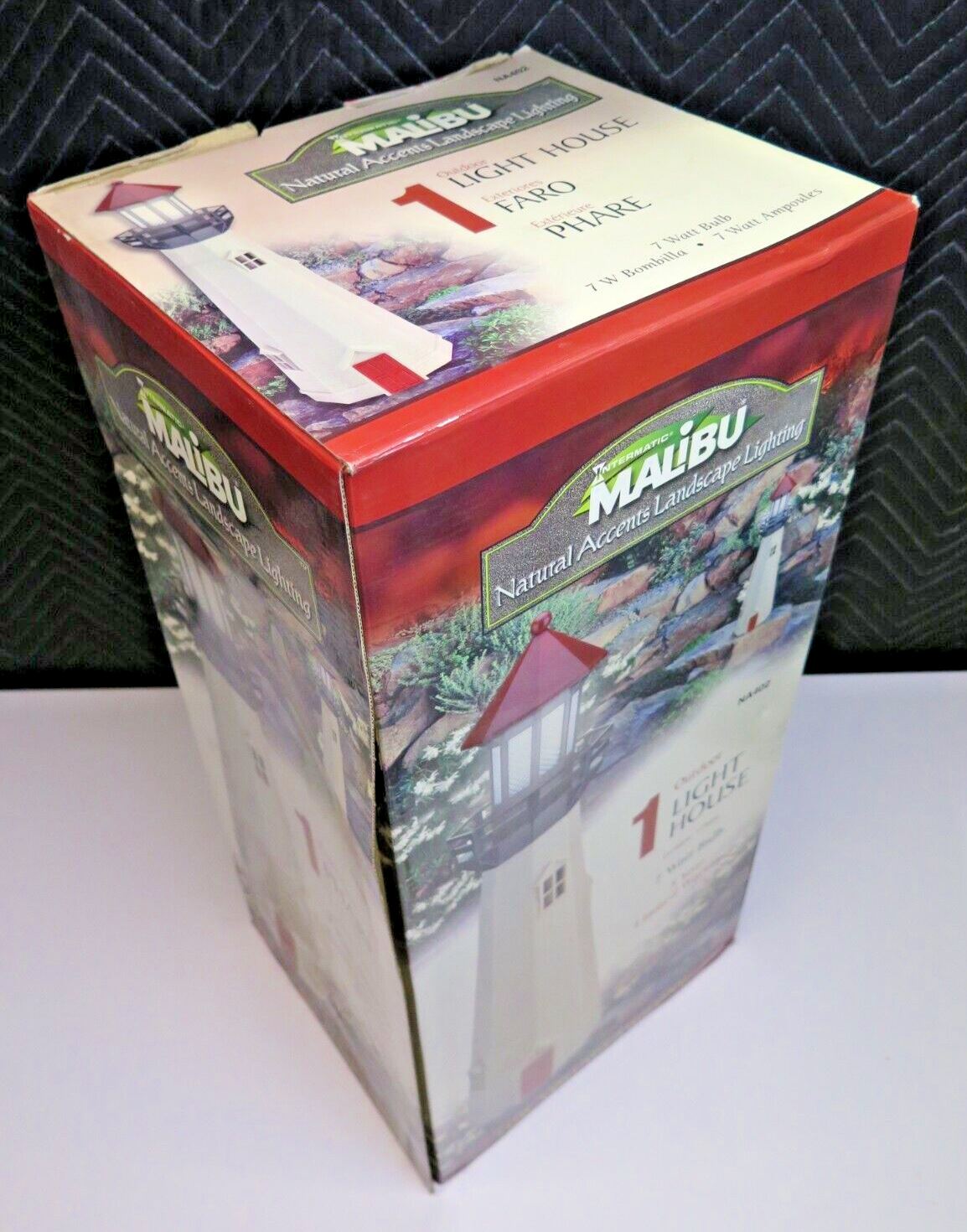 RARE Intermatic MALIBU Outdoor Light House - LANDSCAPE LIGHT - 30" Tall