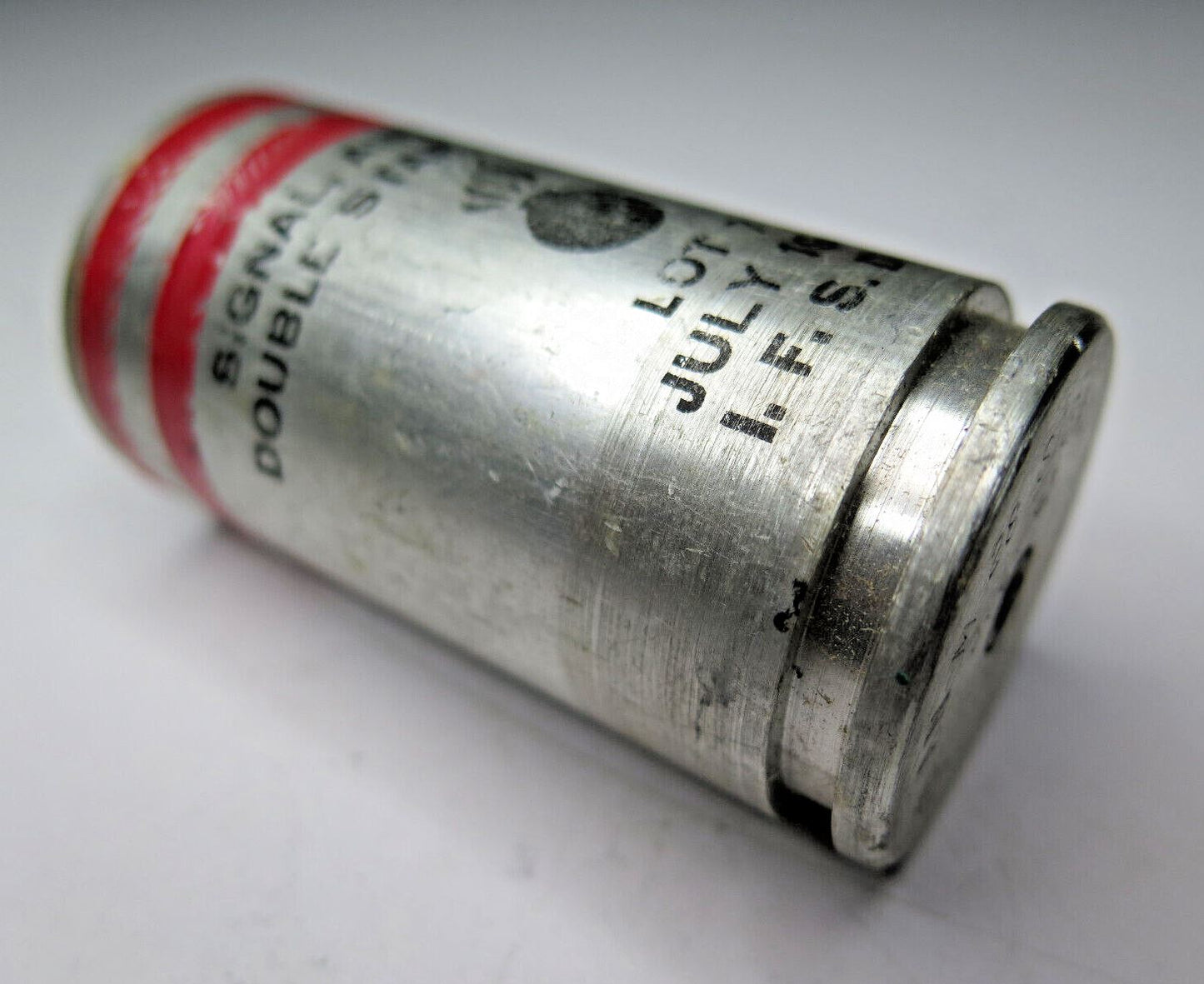 Rare WWII Signal Aircraft Double Star AN-M28 - Red/Red - Metal Case - July 1942