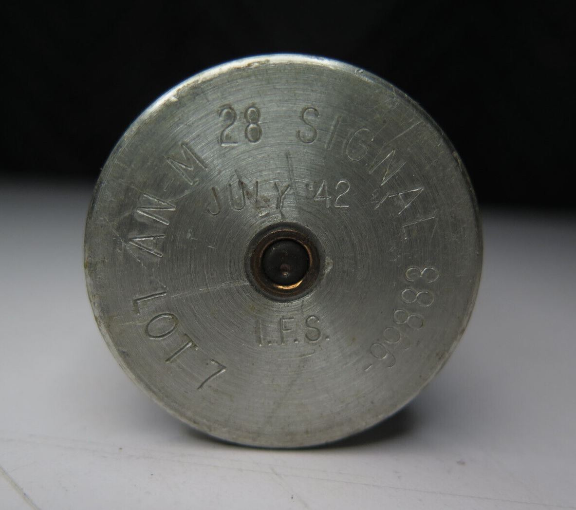 Rare WWII Signal Aircraft Double Star AN-M28 - Red/Red - Metal Case - July 1942