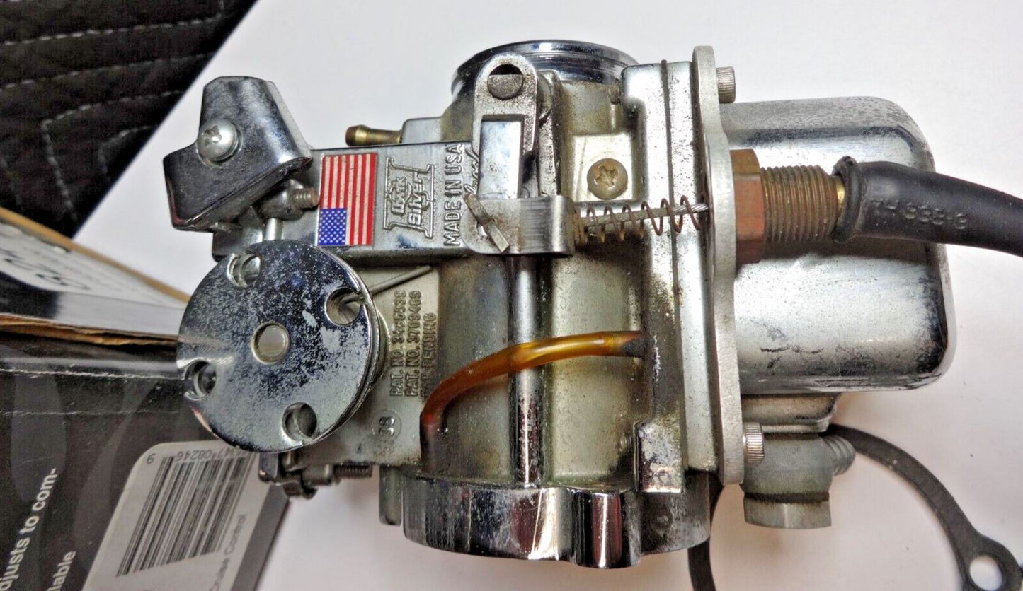 EDELBROCK Qwiksilver II 38mm 90-94 Ultra Dresser Carburetor Harley Davison 8246