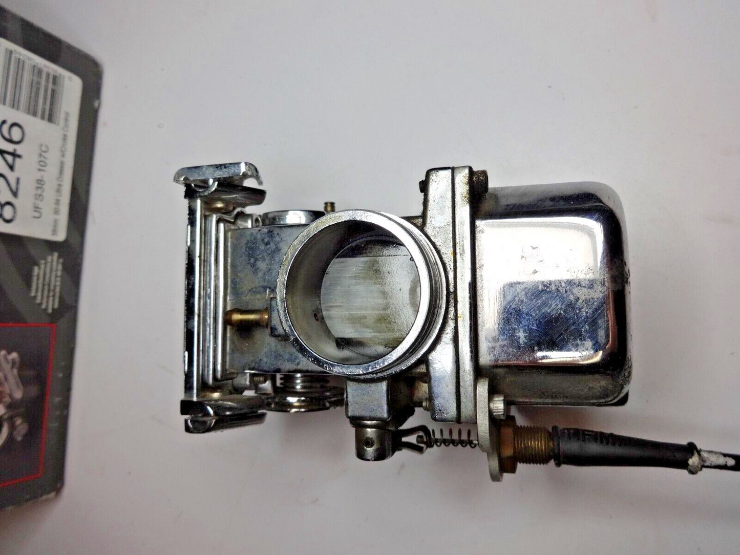 EDELBROCK Qwiksilver II 38mm 90-94 Ultra Dresser Carburetor Harley Davison 8246