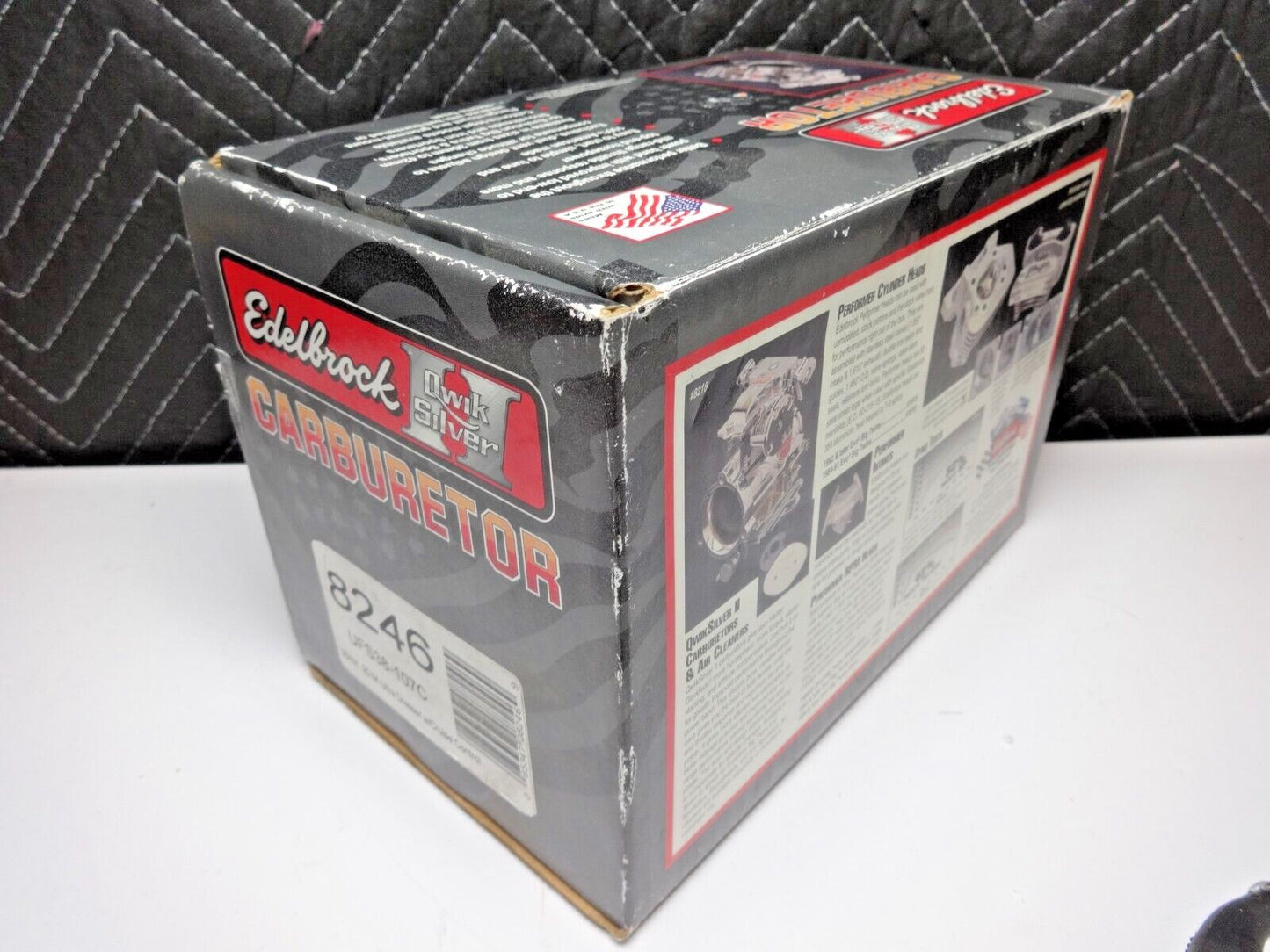 EDELBROCK Qwiksilver II 38mm 90-94 Ultra Dresser Carburetor Harley Davison 8246