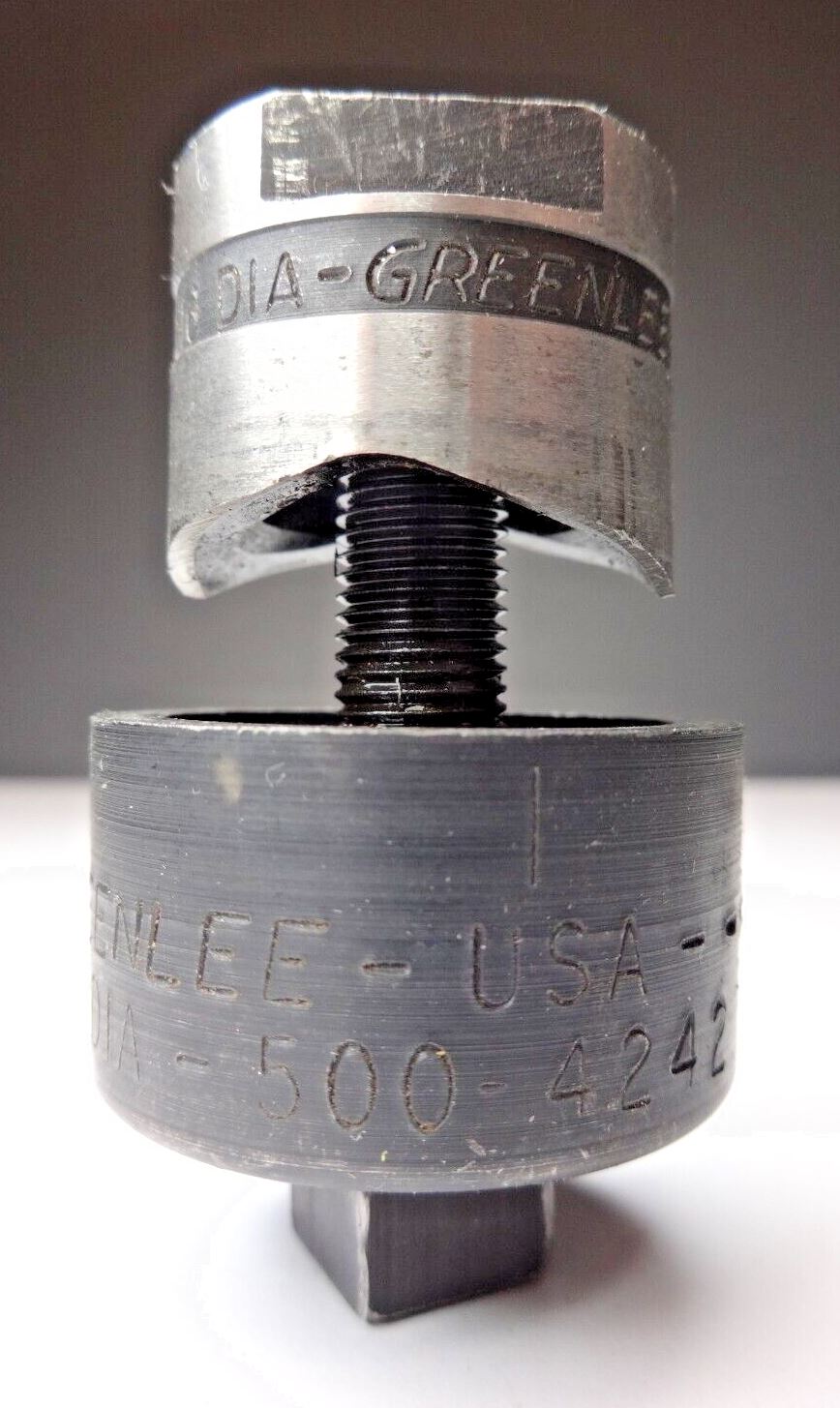 Greenlee No. 730 Radio Chassis Punch 1-1/16" Round