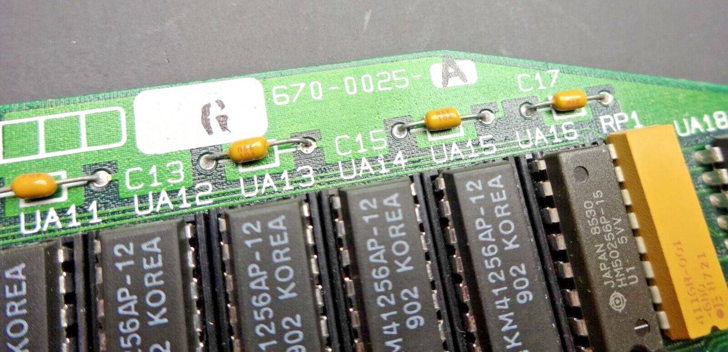 Vintage 1986 Apple IIGS Memory Expansion Board - 670-0025-A / 820-0166-B