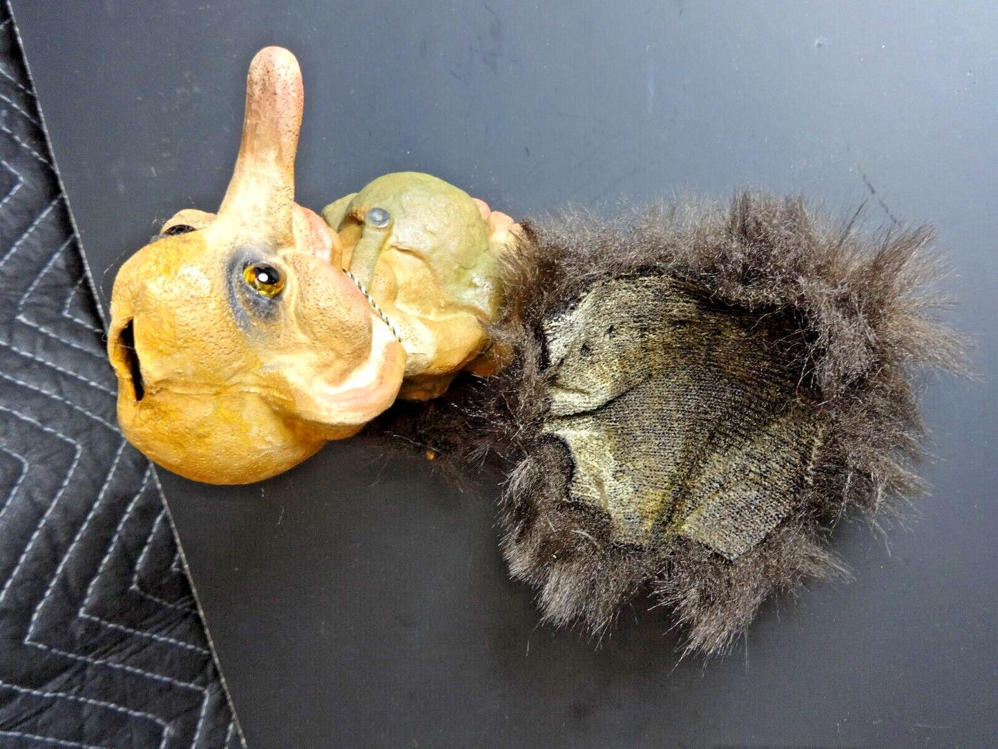 Vintage Original Long Nosed TROLL DOLL Nyform Norway Handmade 7 1/2" Rare W/ TAG