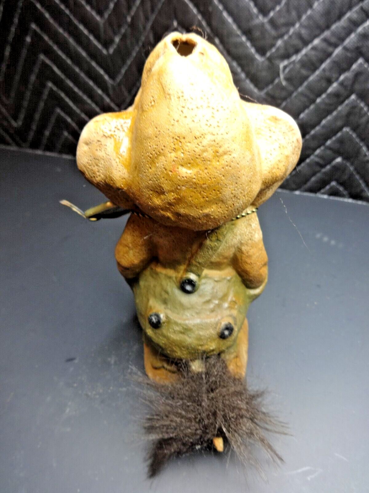 Vintage Original Long Nosed TROLL DOLL Nyform Norway Handmade 7 1/2" Rare W/ TAG