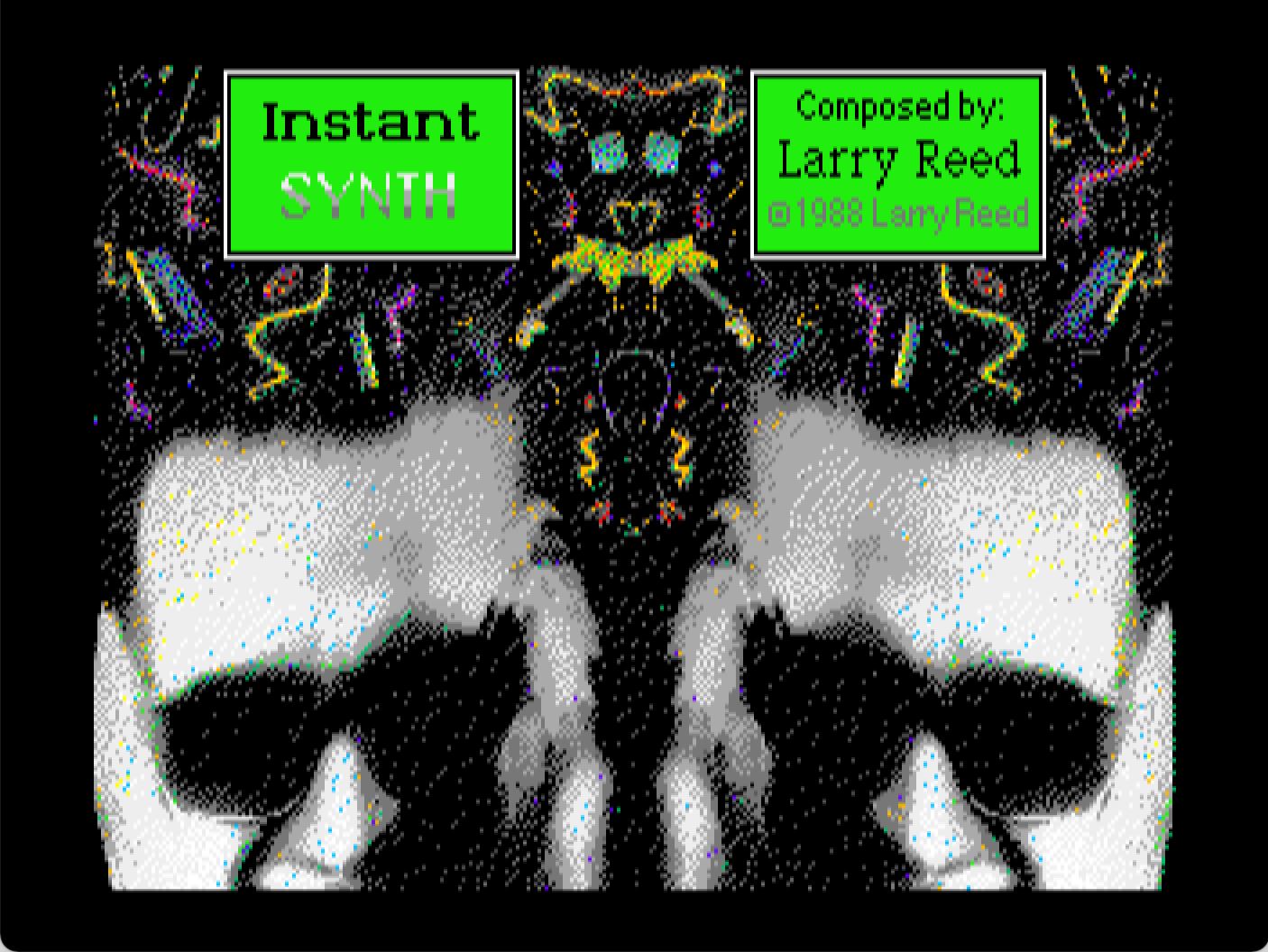 Instant synthesizer - by Lawrence Reed - Electronic Arts for Apple IIGS - 1988