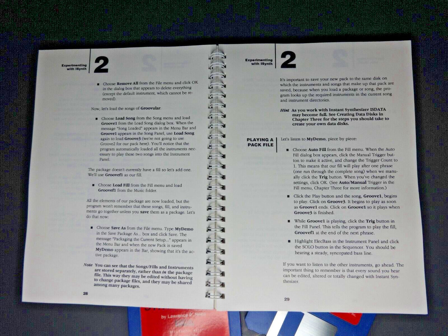 Instant synthesizer - by Lawrence Reed - Electronic Arts for Apple IIGS - 1988