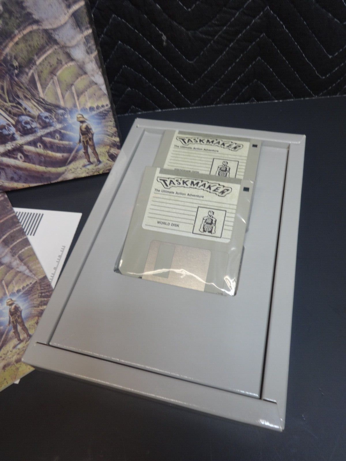 TaskMaker for Macintosh by XOR Software - Vintage Apple Game