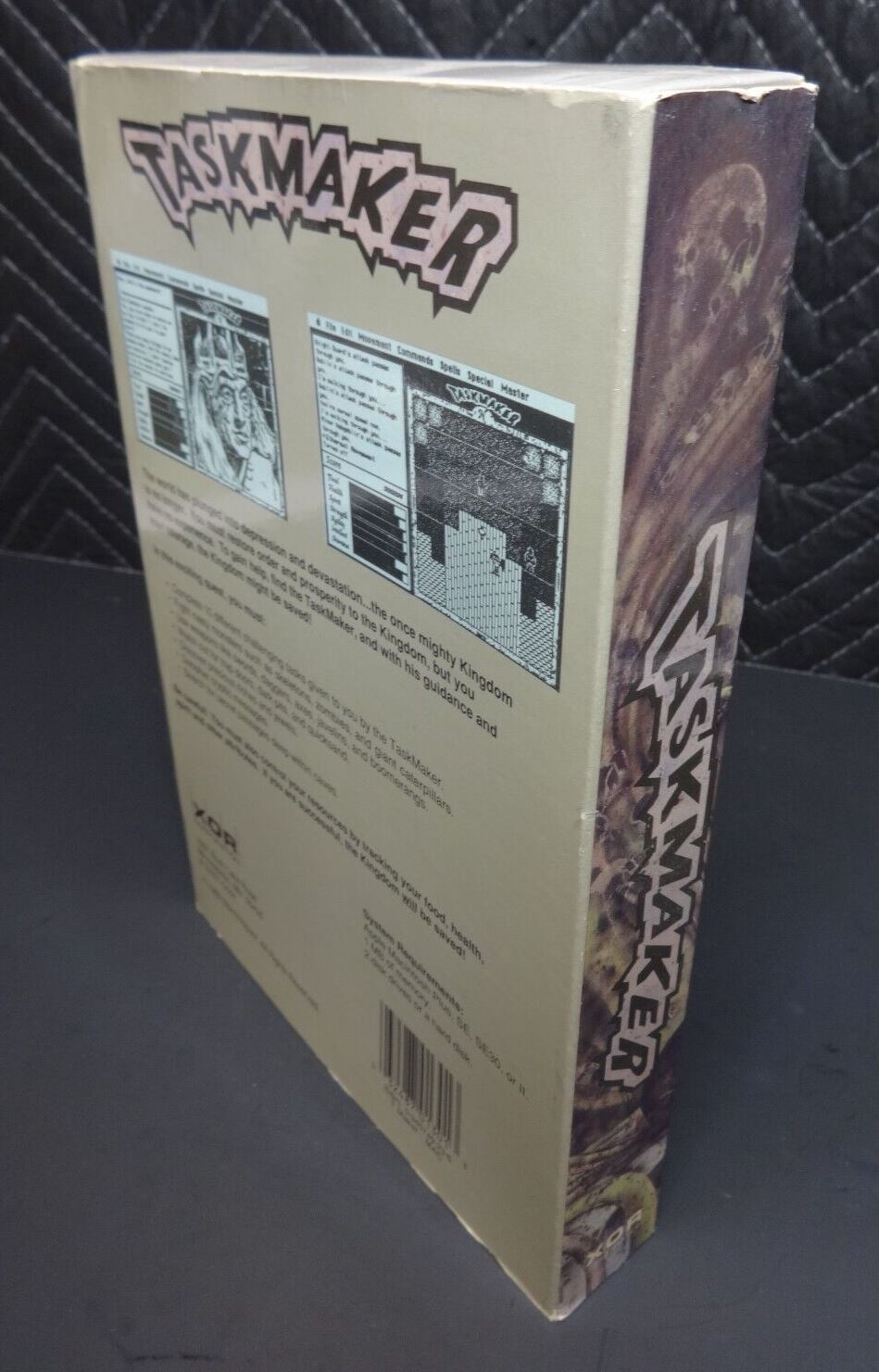 TaskMaker for Macintosh by XOR Software - Vintage Apple Game