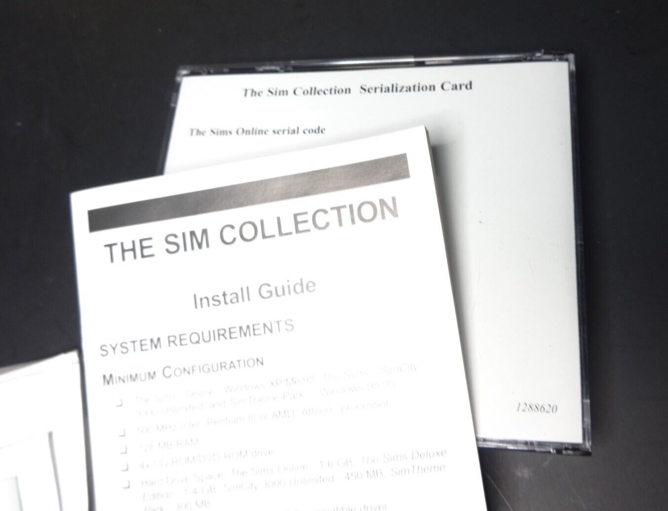 The SIM Collection Theme Park SimCity 3000 The Sims Deluxe The Sims Online