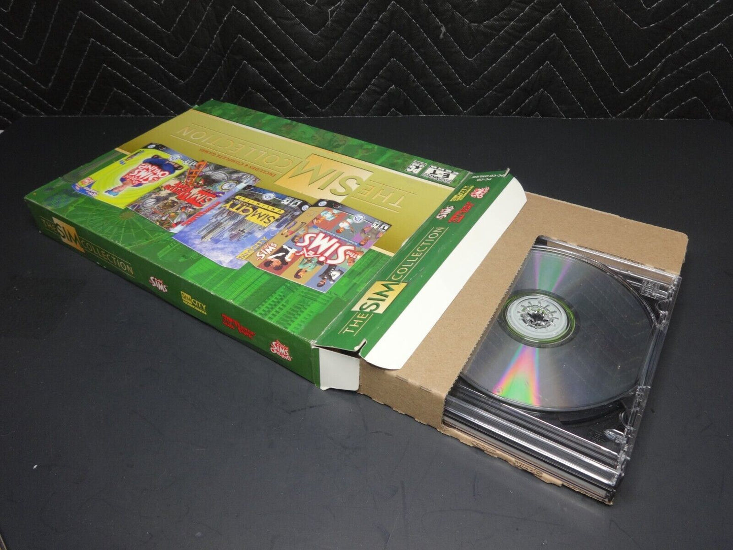 The SIM Collection Theme Park SimCity 3000 The Sims Deluxe The Sims Online