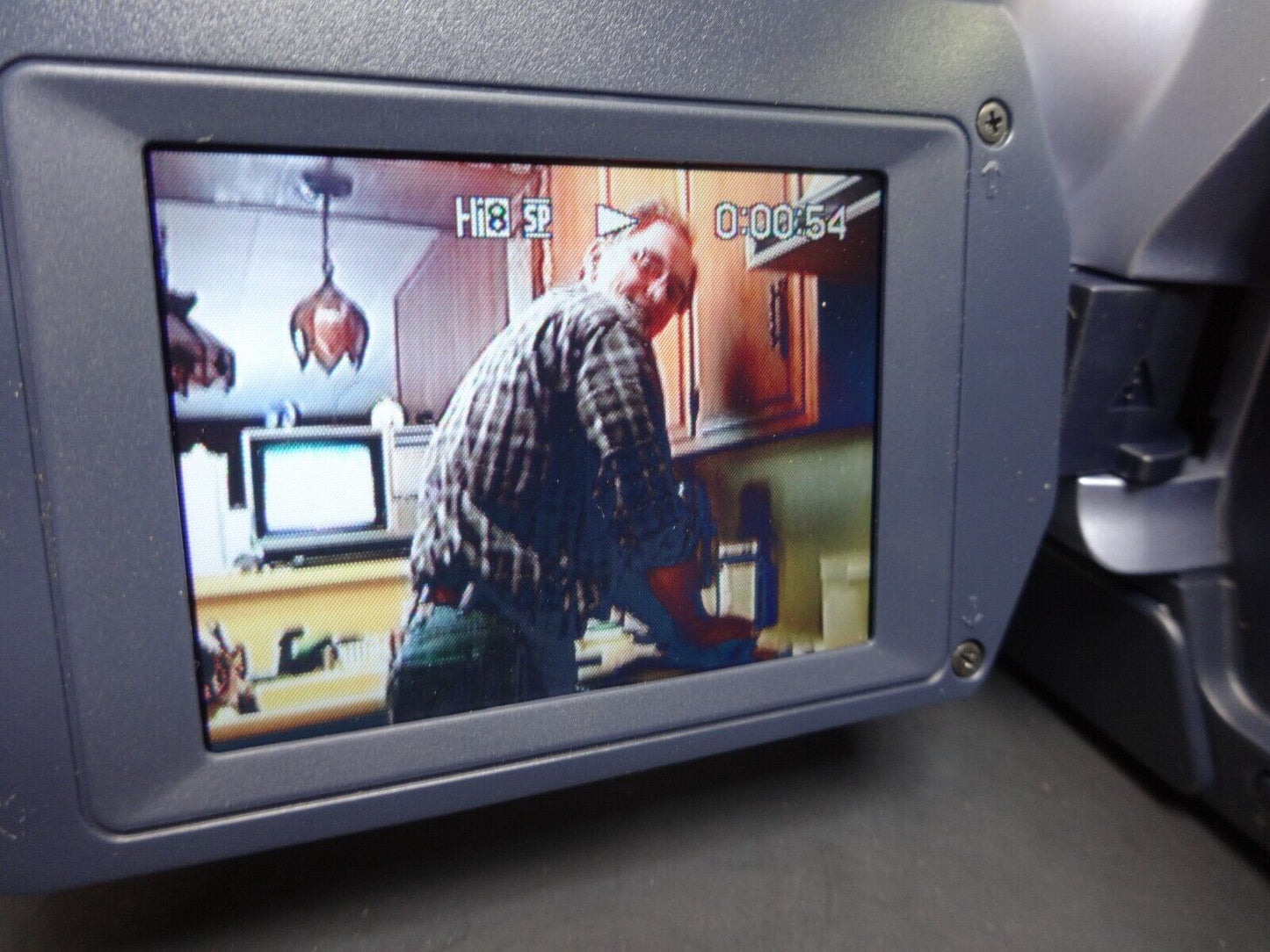 Sony Handycam DCR-TRV350 Digital 8 Camcorder w/ AV Cord & Power Clean & Working