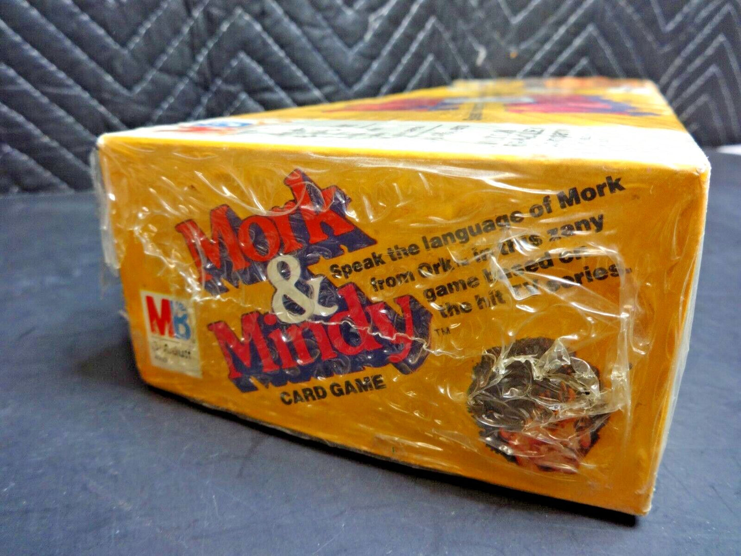 * Signed by Robin Williams * Mork & Mindy MB Card Game Vintage 1978 Sealed NOS