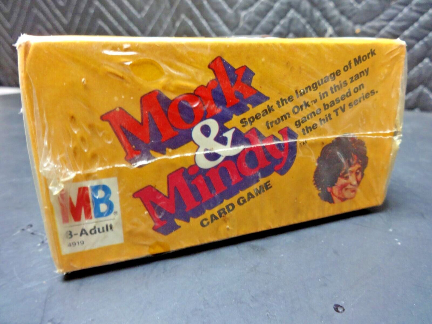 * Signed by Robin Williams * Mork & Mindy MB Card Game Vintage 1978 Sealed NOS