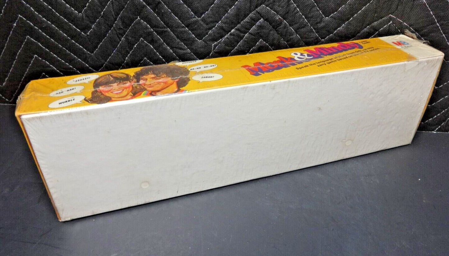 * Signed by Robin Williams * Mork & Mindy MB Card Game Vintage 1978 Sealed NOS