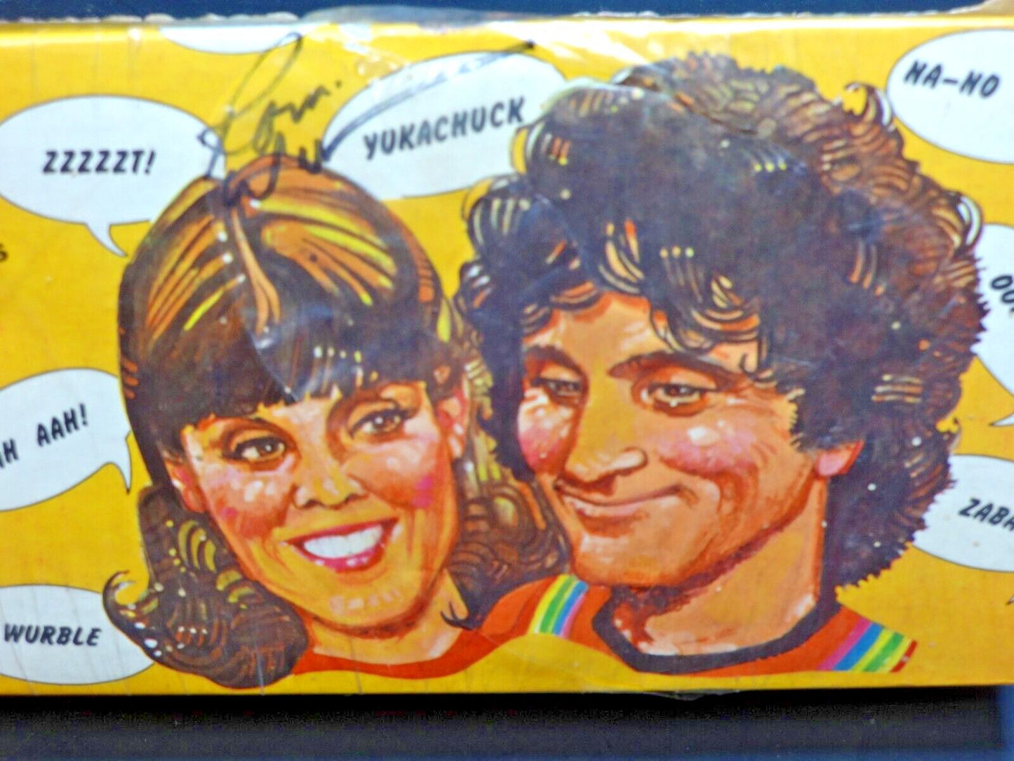 * Signed by Robin Williams * Mork & Mindy MB Card Game Vintage 1978 Sealed NOS