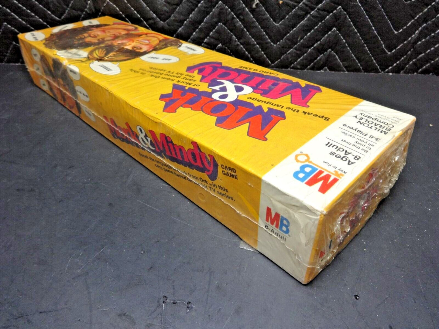 * Signed by Robin Williams * Mork & Mindy MB Card Game Vintage 1978 Sealed NOS