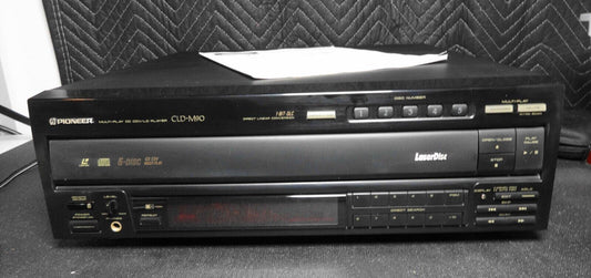 Pioneer CLD-M90 Laserdisc Multi-Play 5 CD CDV/LD Player - Serviced - Works Great