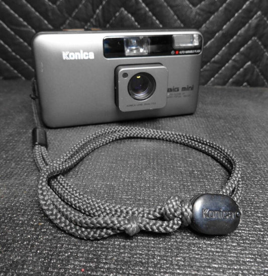 Konica Big mini BM-201 35mm f/3.5 Lens Point & Shoot Film Camera