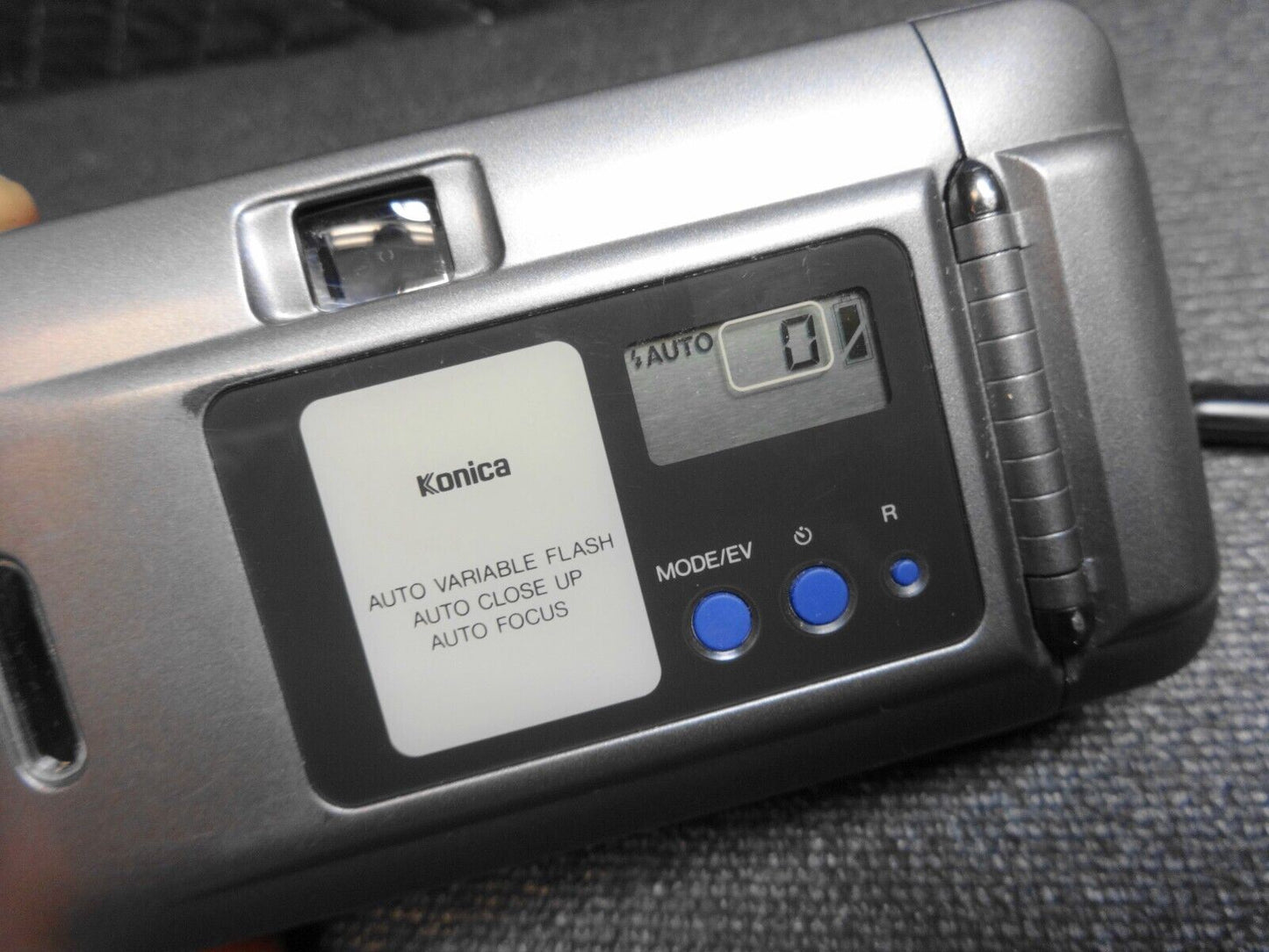 Konica Big mini BM-201 35mm f/3.5 Lens Point & Shoot Film Camera