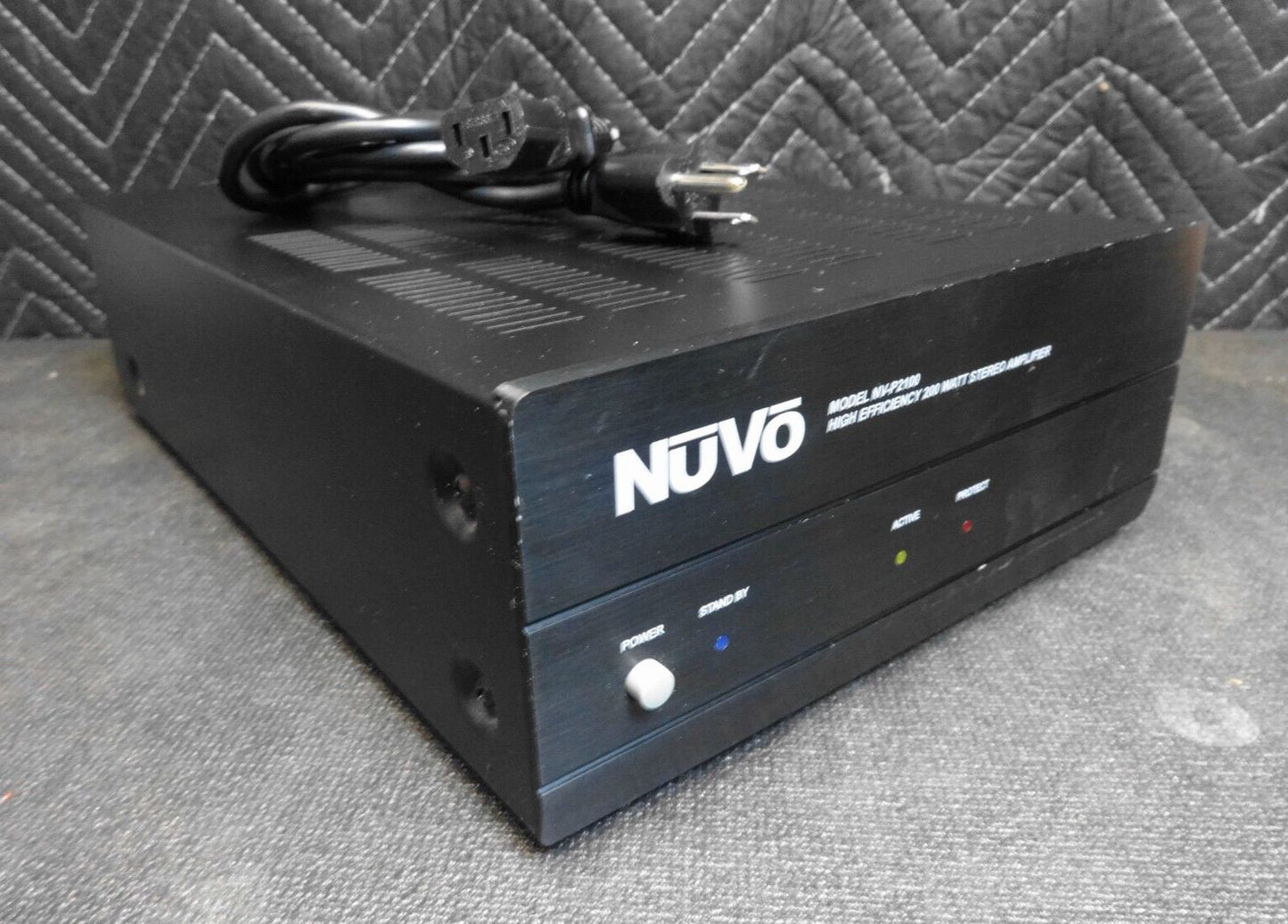 Nuvo NV-P2100 2 Channel 200 Watt Stereo Amplifier