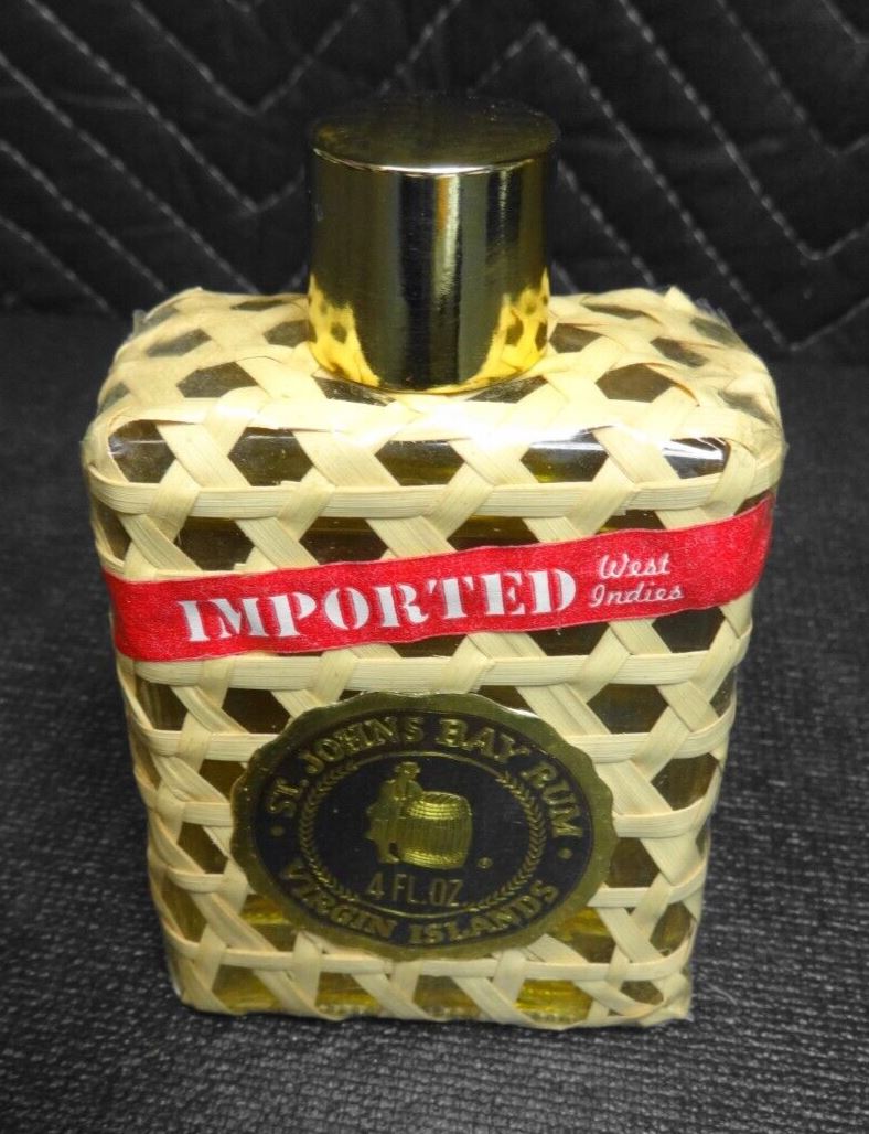 St. Johns Bay Rum Cologne/After Shave 4oz Virgin Islands New Sealed