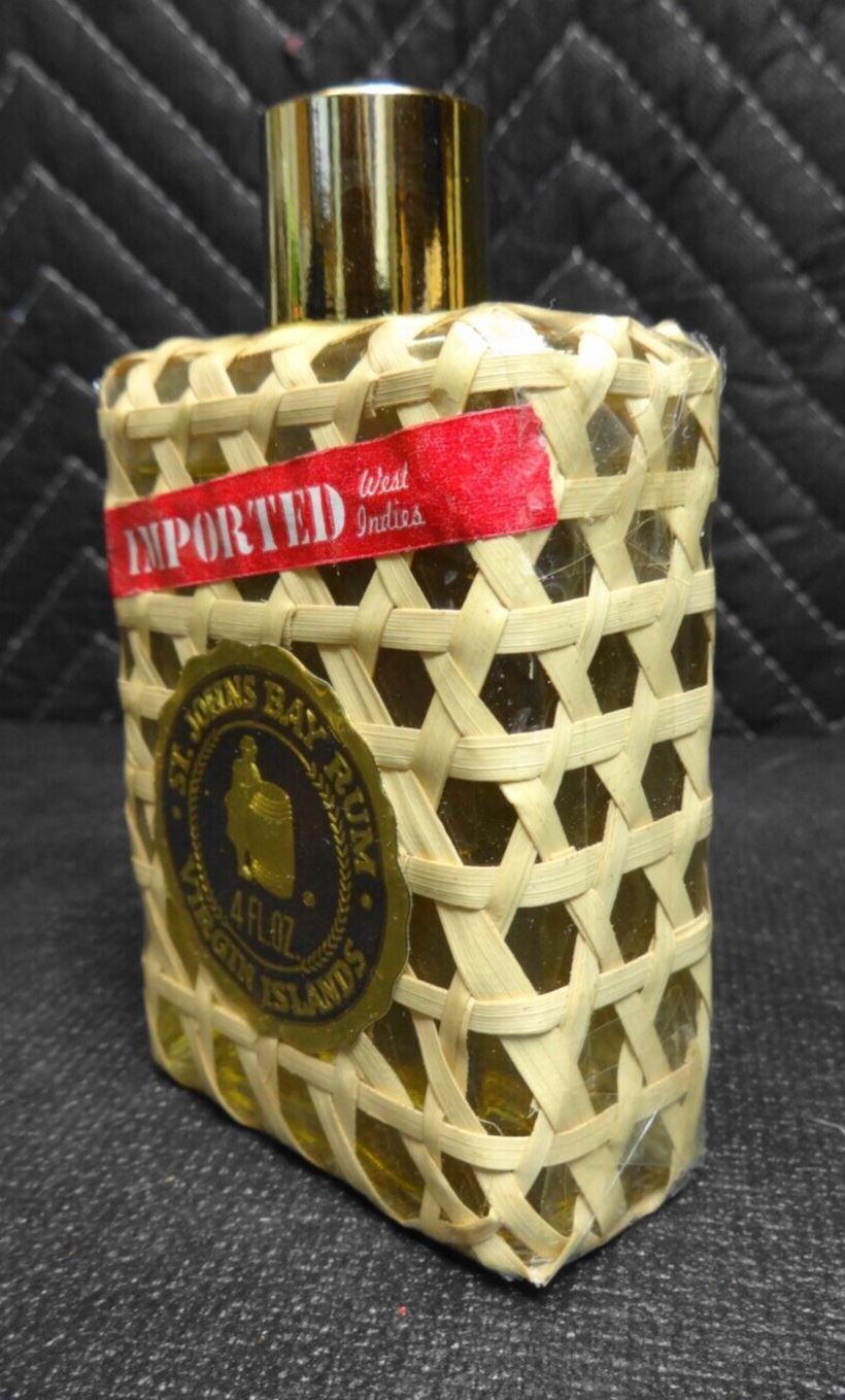 St. Johns Bay Rum Cologne/After Shave 4oz Virgin Islands New Sealed