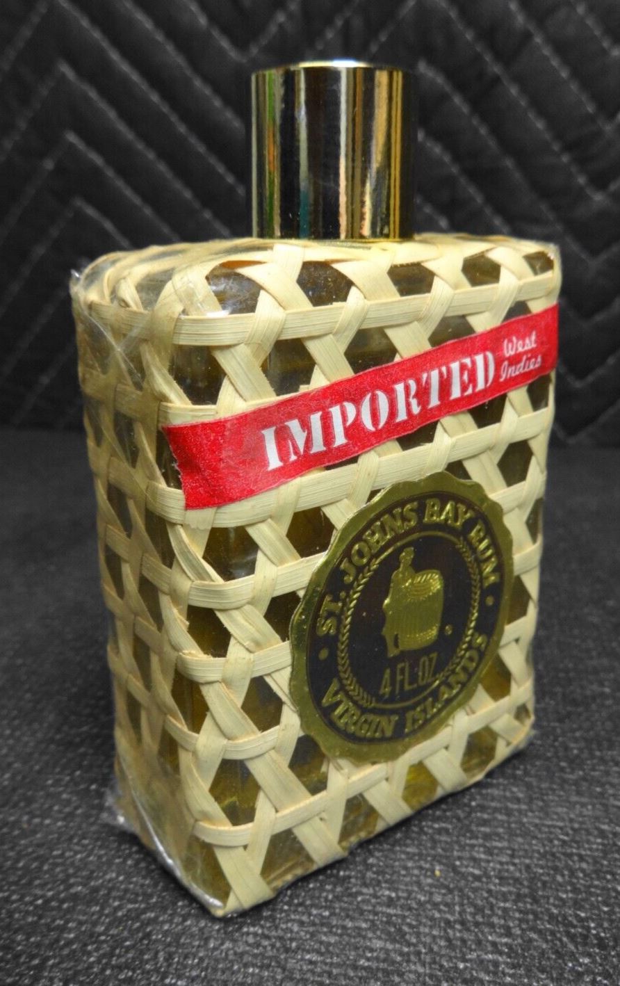St. Johns Bay Rum Cologne/After Shave 4oz Virgin Islands New Sealed