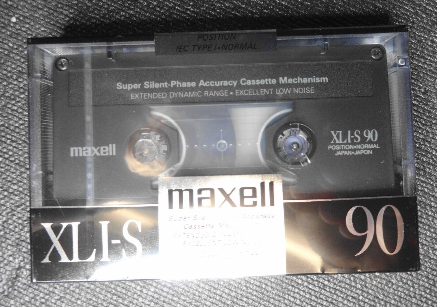 Vintage Maxell XLI-S 90 Normal Type I Lot of 10 Made In Japan New NOS Sealed
