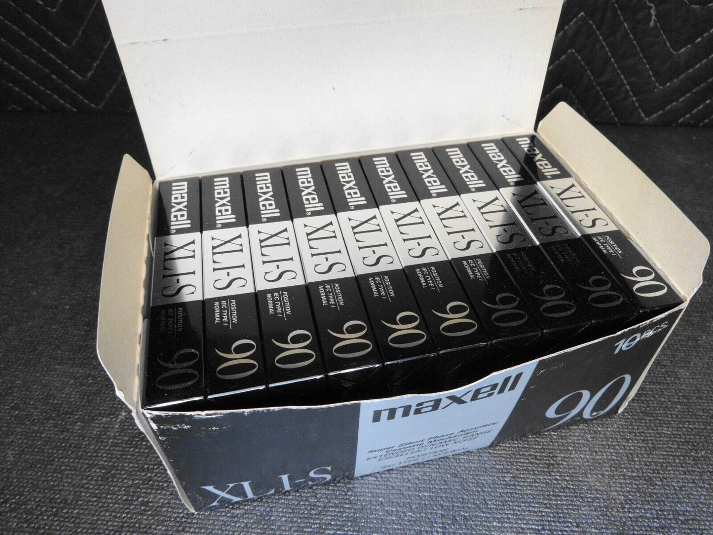 Vintage Maxell XLI-S 90 Normal Type I Lot of 10 Made In Japan New NOS Sealed