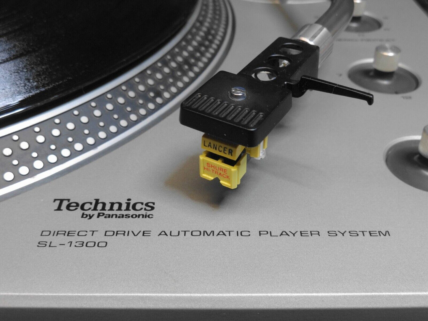 TECHNICS SL-1300 Direct Drive Automatic Turntable w/ Lancer ht9es - *Serviced *