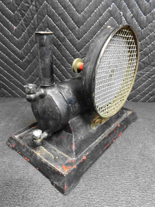 1920s Metal Ware Corp Empire Model B35 Toy Electric Steam Engine w/ Cord Antique