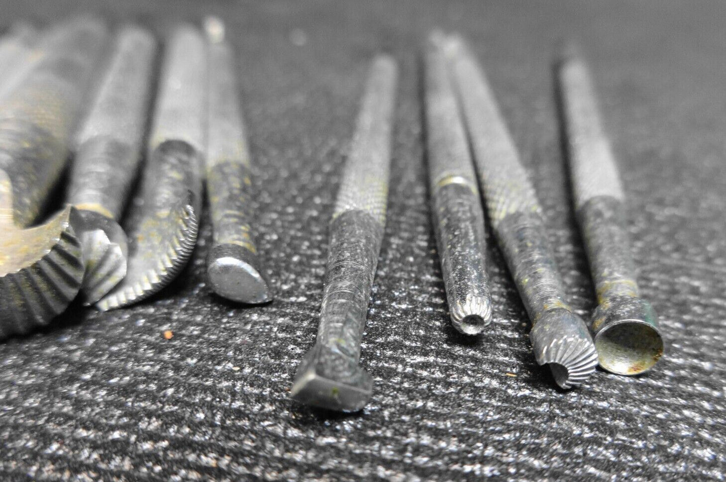 VTG Lot Of 16 Craftool Co Hand Tooled Leather Tools Stamps made USA CRAFT TOOL